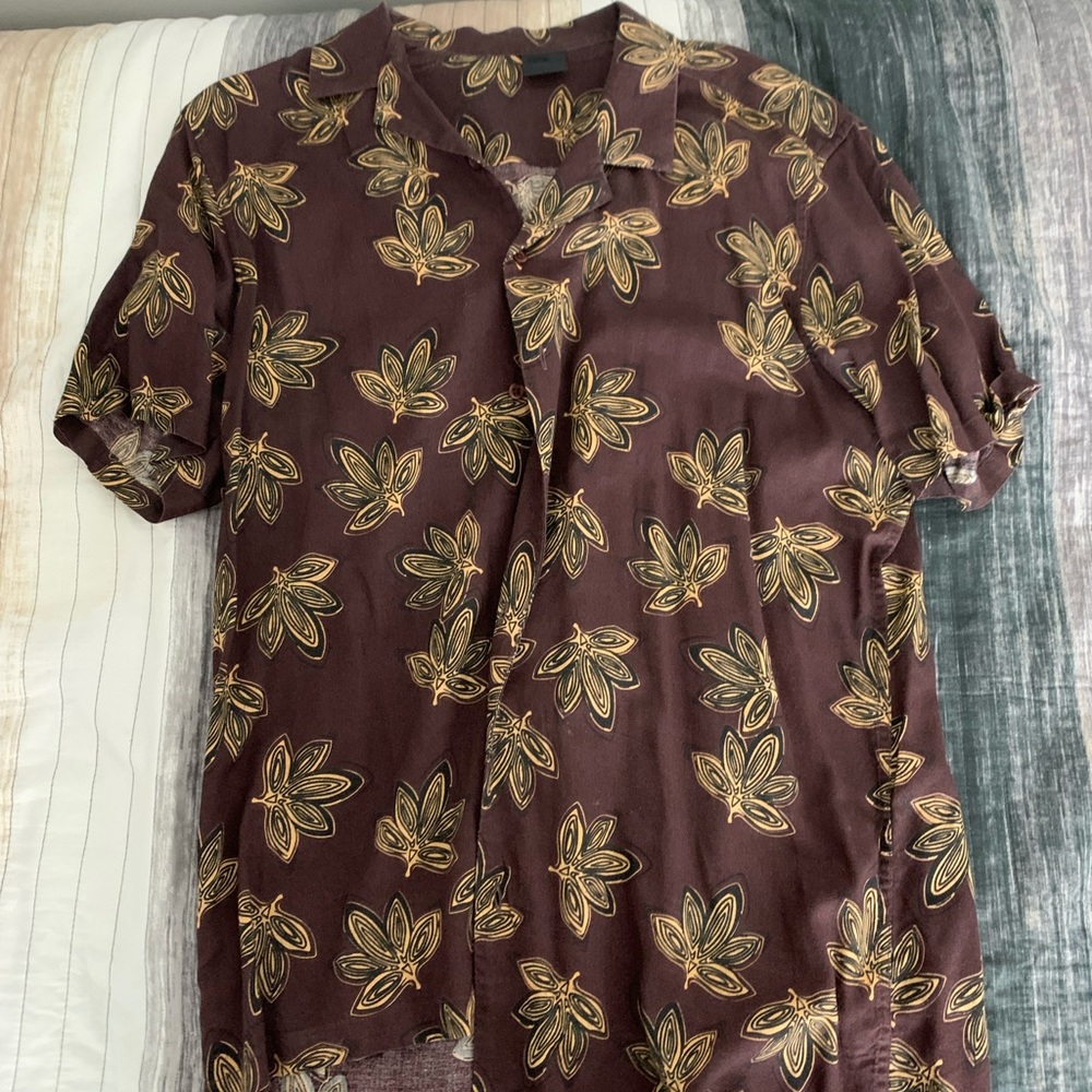 ASOS Floral Button Down Shirt